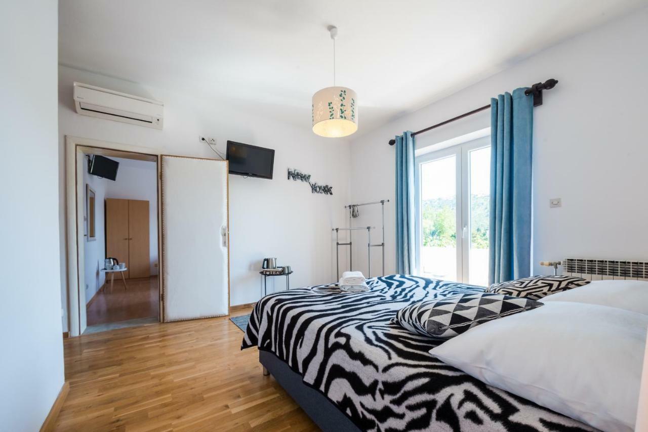 Francesca Guesthouse Mlini Bagian luar foto